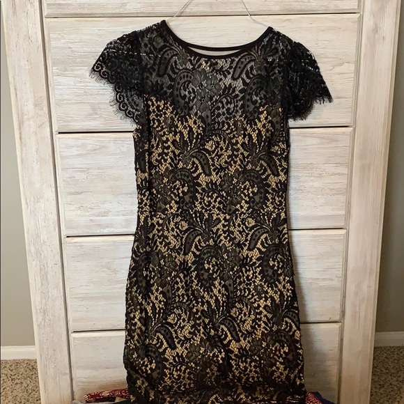 Black Lace Dress - Picture 1 of 2